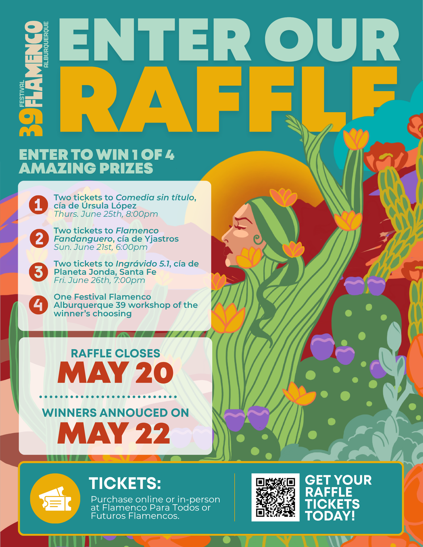 National Institute of Flamenco Education Raffle